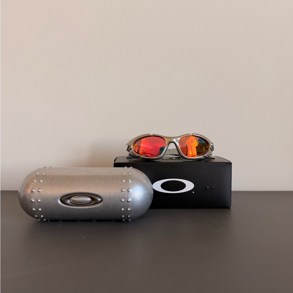 Oakley Metallic Sunglasses with Case
